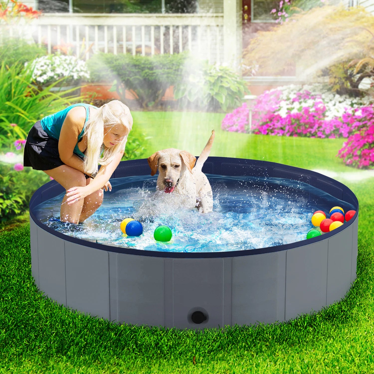 Portable Dog Pool,