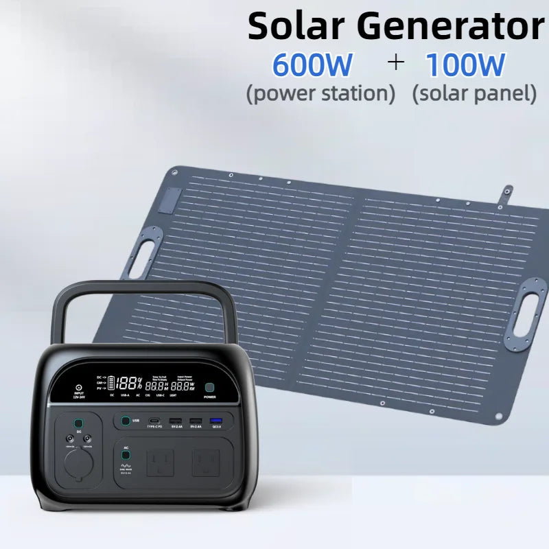 600W Solar GeneratorPower Station