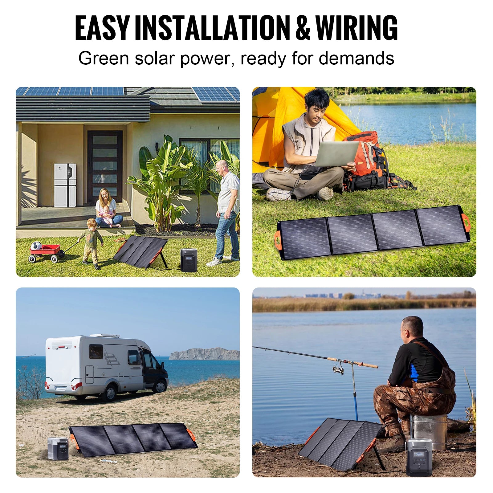 Portable Monocrystalline Solar Panel