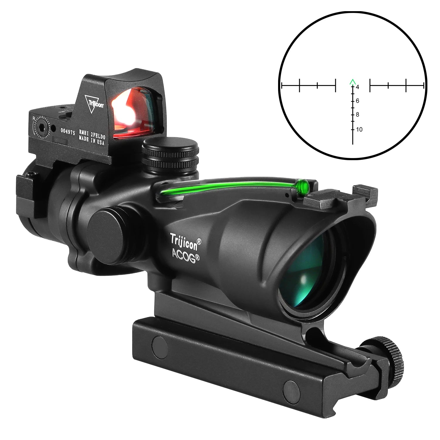 Adjustable Red Dot  4x Scope
