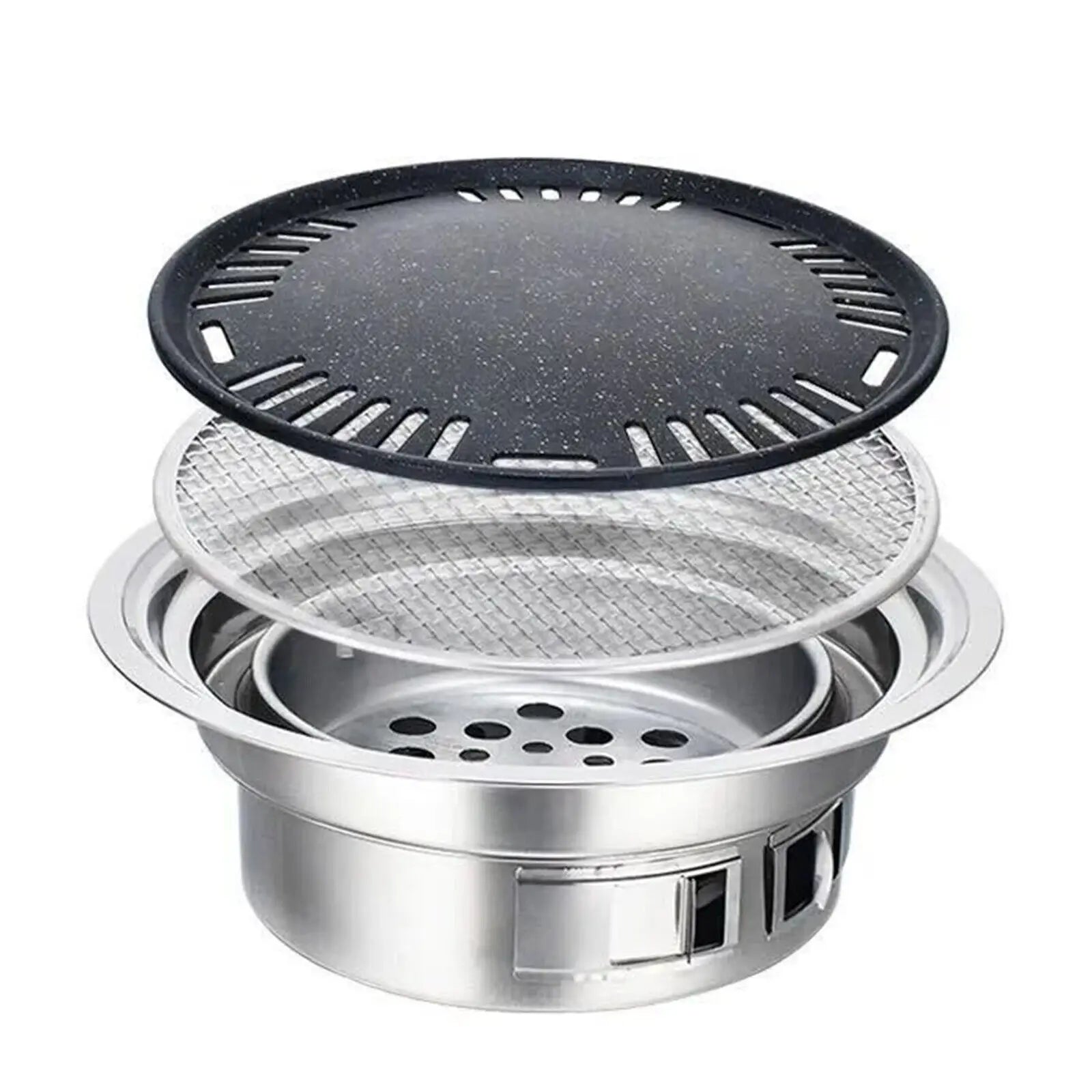 Korean Style Table Charcoal Portable BBQ Grill