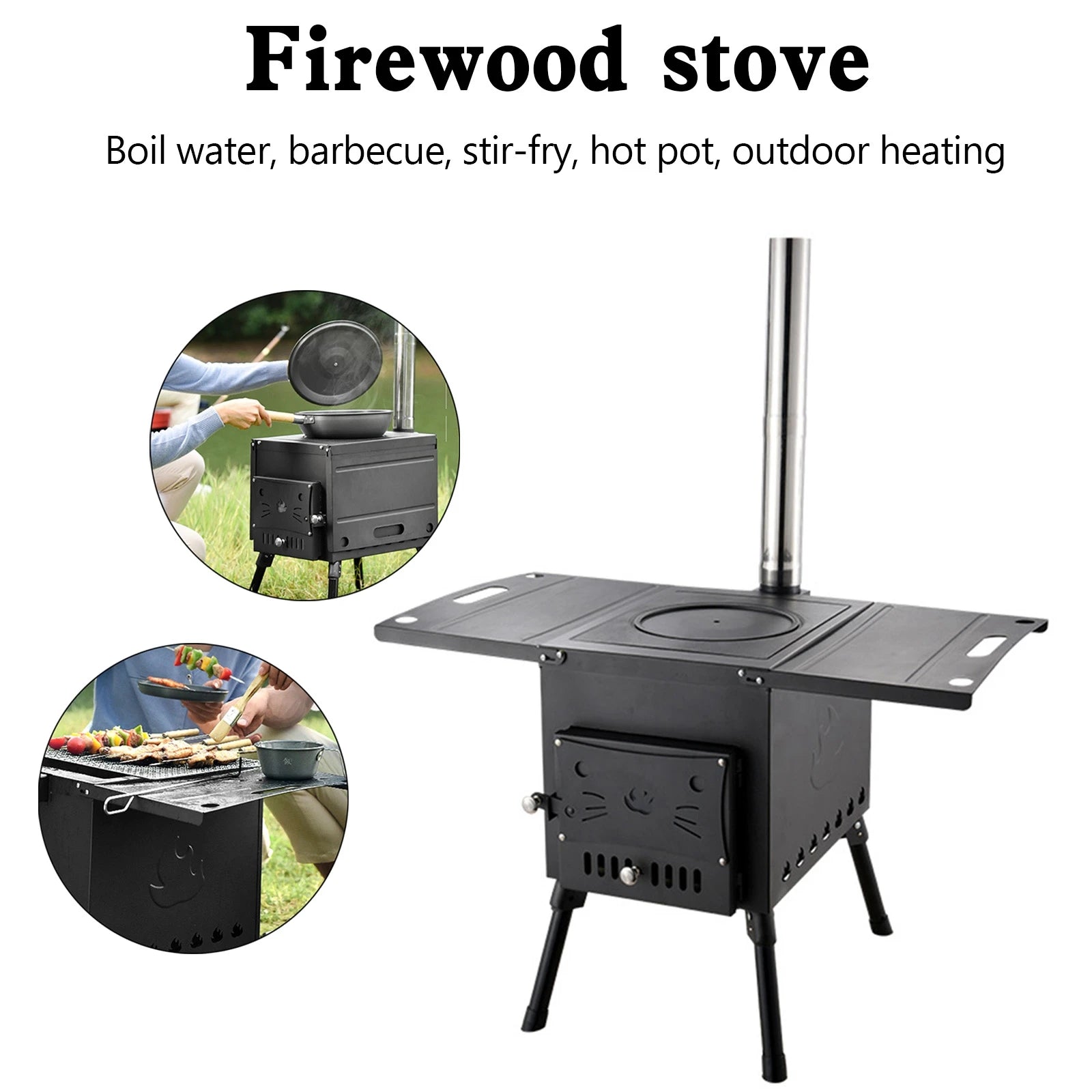 Outdoor Portable Camping Wood Stove