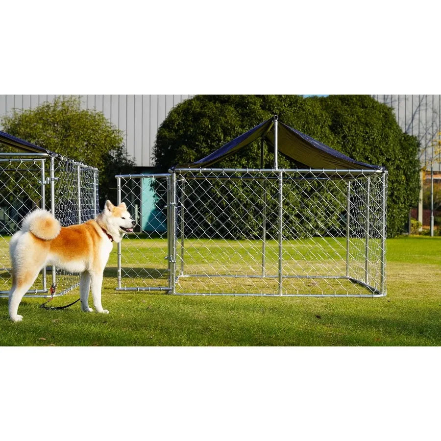 80x 80 Outdoor Dog Enclosure Heavy Duty Mesh