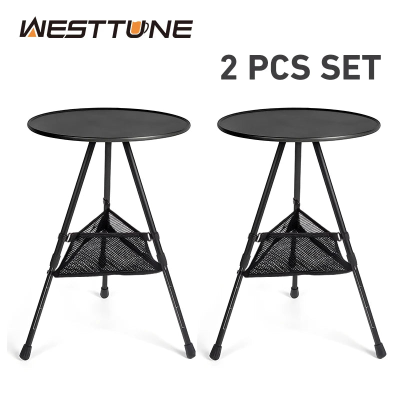Round Table with Mesh Bag