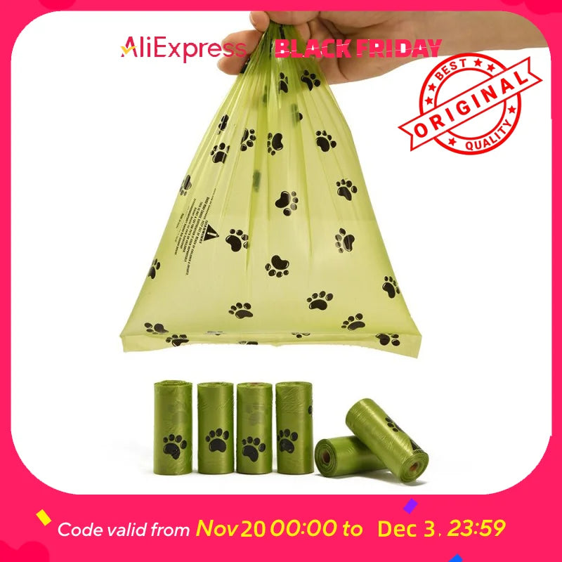 Eco-Friendly Pet Waste Bags - Biodegradable,
