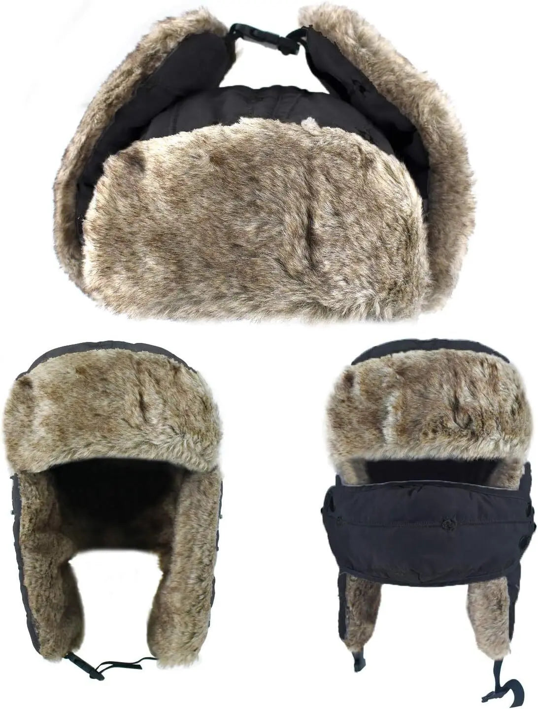 Winter Windproof Thermal Ear Flaps Cap