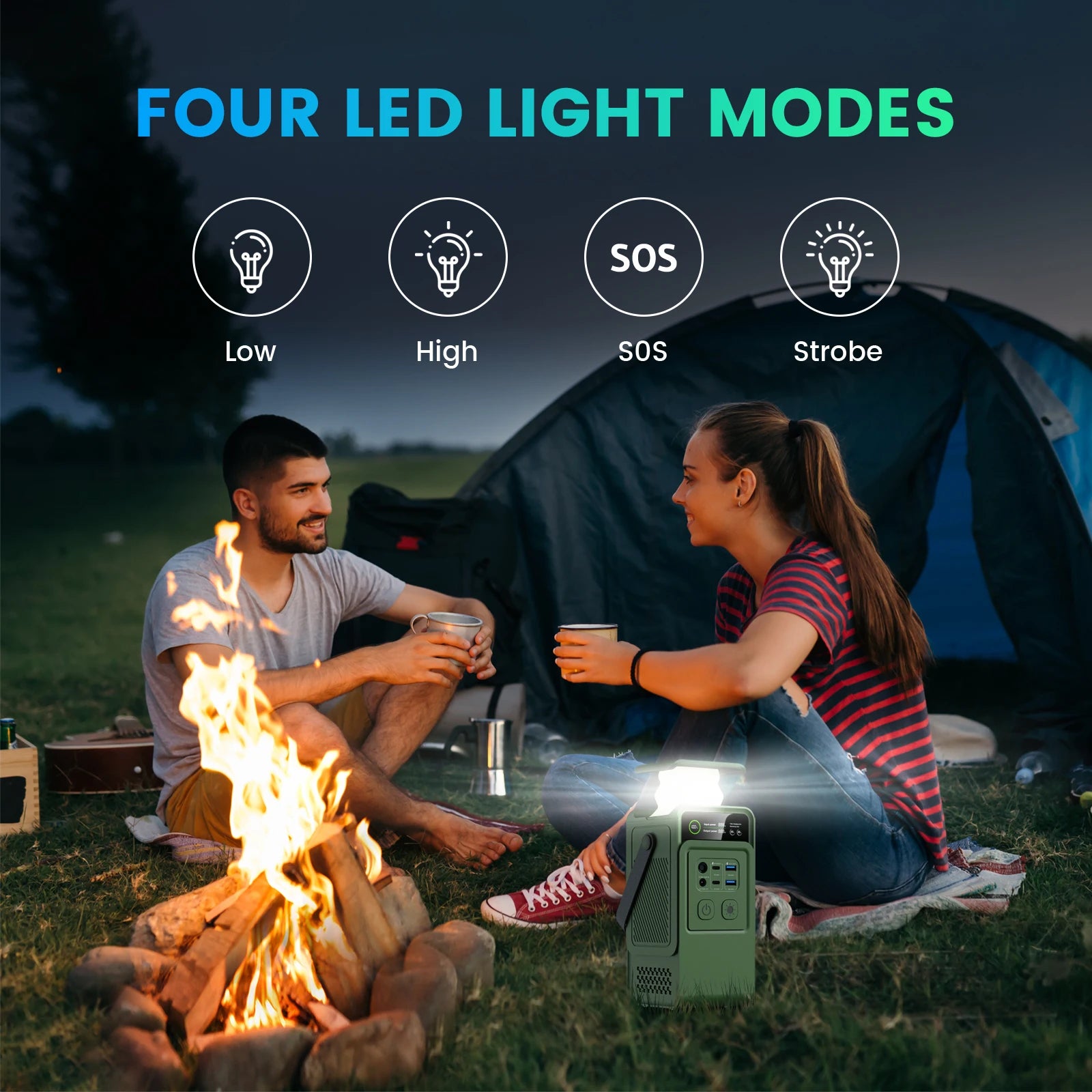 200W Power Station  Portable Charger Battery