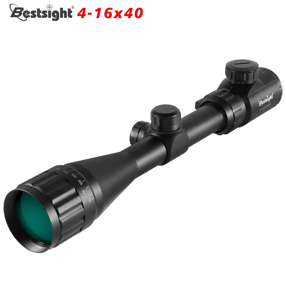 16X40 AOE Optics Hunting Riflescope Red&Green Dot