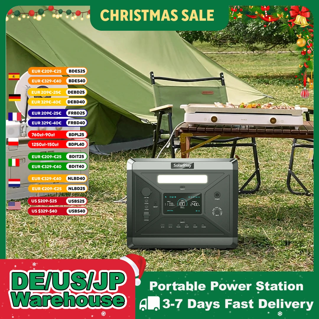 Portable Power Station  Solar Generator
