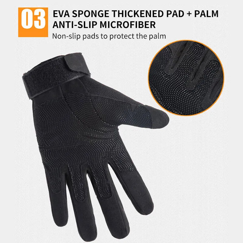 Tactical Full Finger Gloves