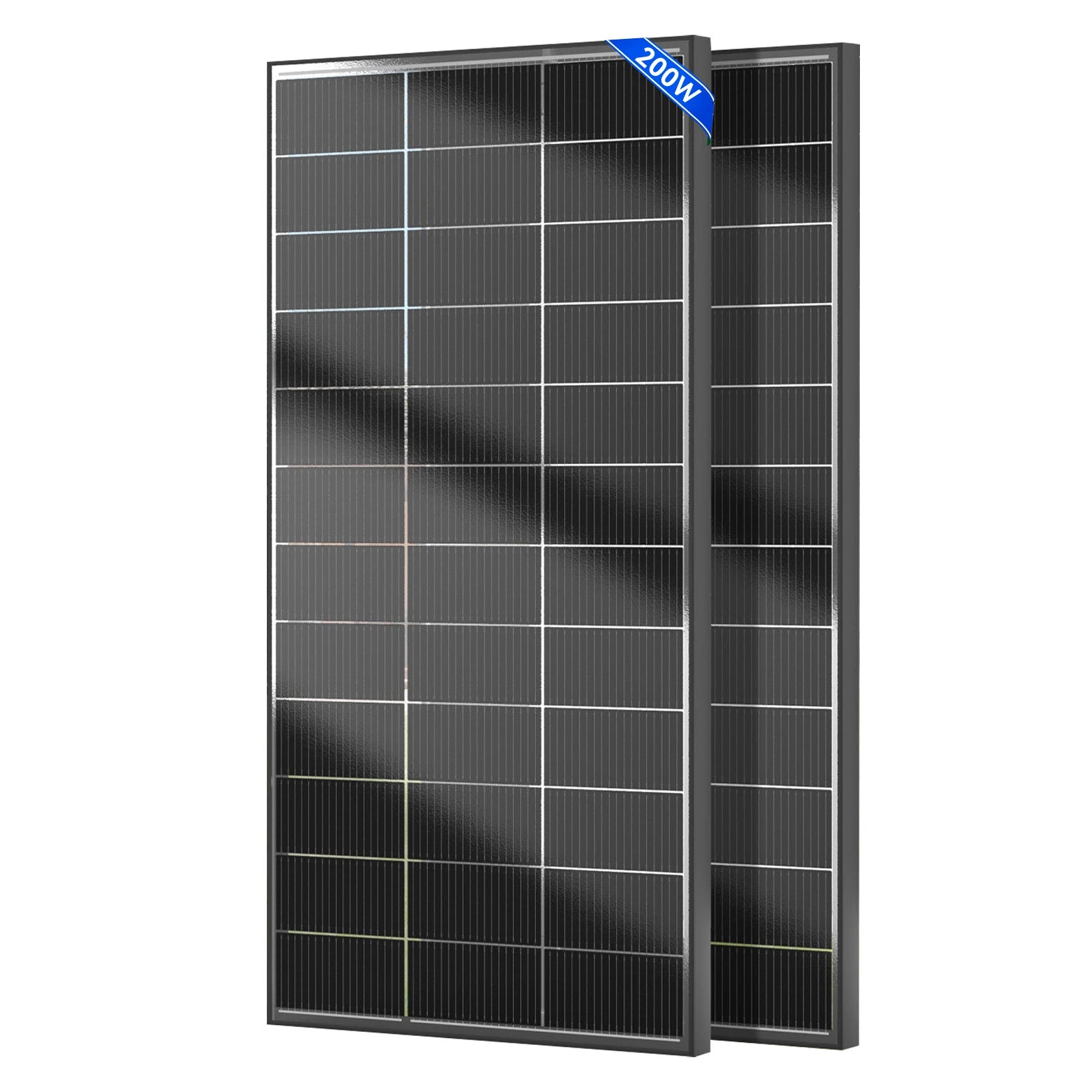 RVPOZWER 400W/200W 12V Double SidedSolar Systems Panels