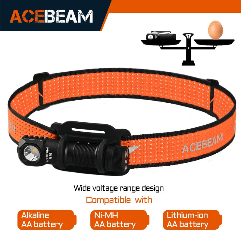 ACEBEAM H16 Super Lightweight Headlamp