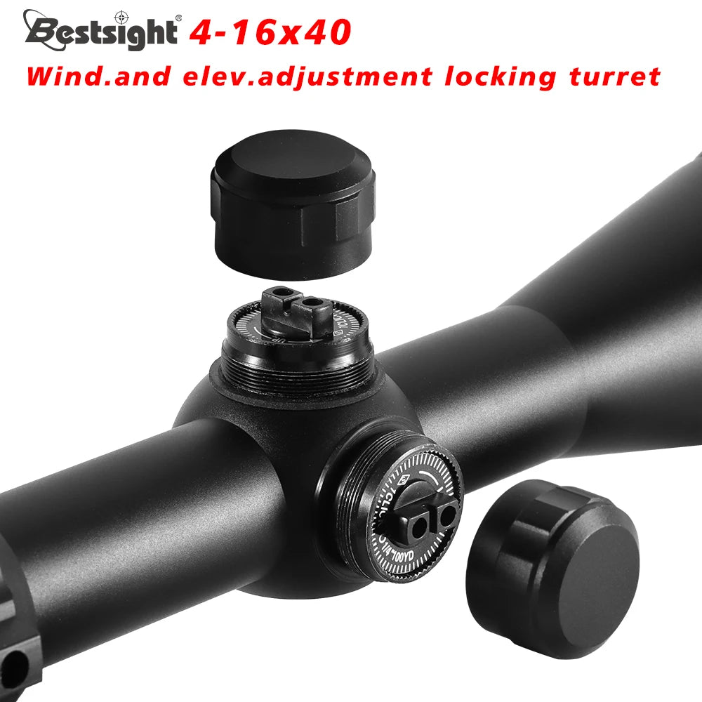 16X40 AOE Optics Hunting Riflescope Red&Green Dot