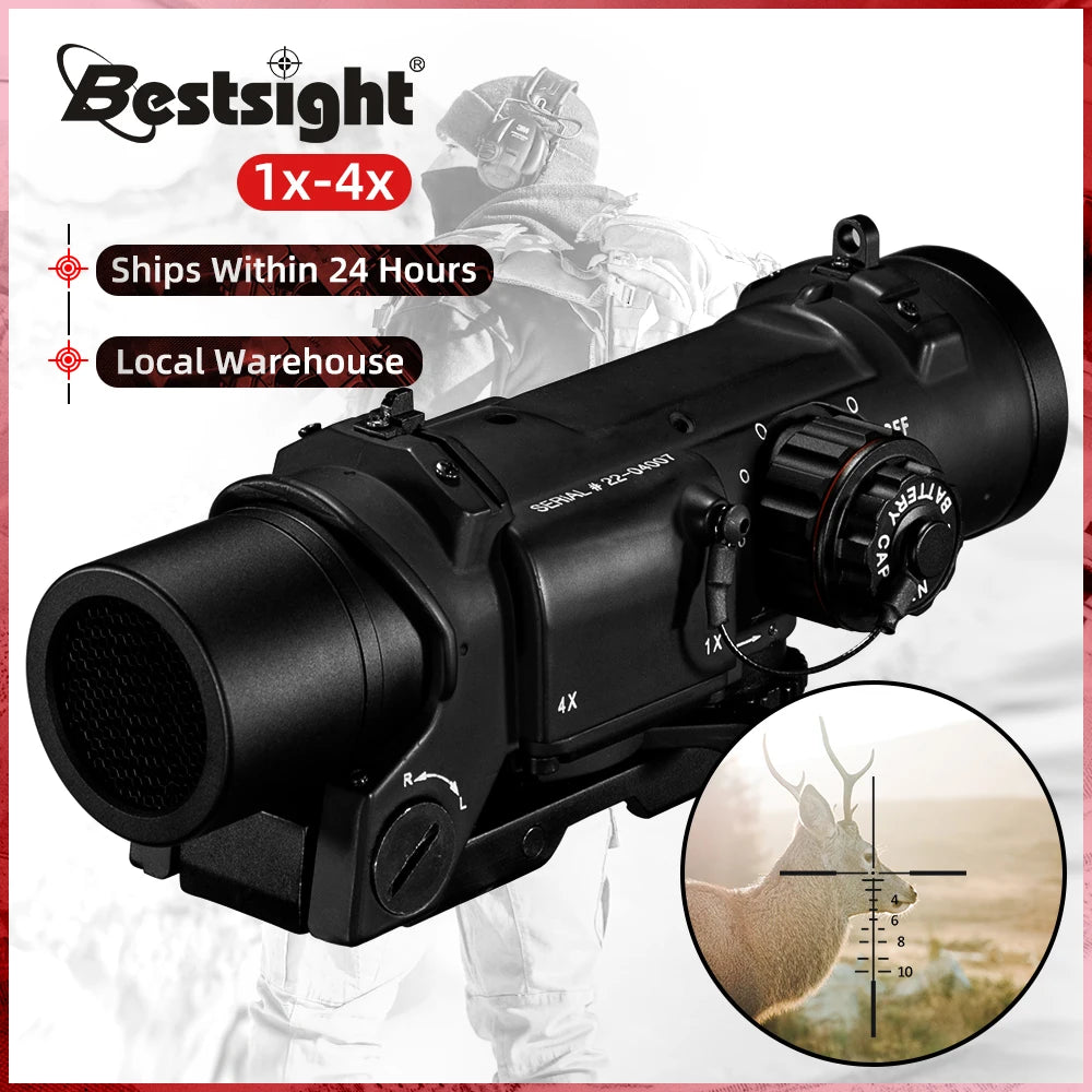 Tactical Rifle Scope Quick Detachable